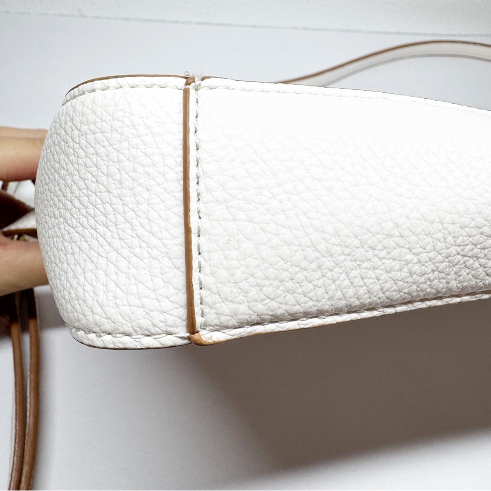 Anne Klein Lion Logo Double Zip Dome Crossbody - Picture 11 of 15